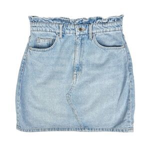 H&M Divided Denim Paper Bag Jean Skirt 6